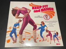Keep Fit and Dance With Peter Powell - Vinyl Record LP Album & Poster - 1982
