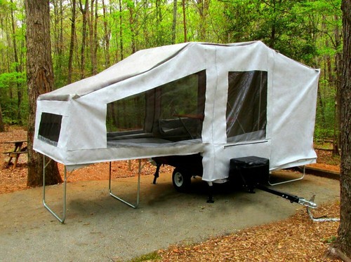 Motorcycle camping trailer - camping,