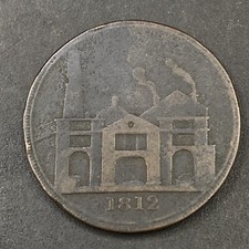 1812 HULL LEAD WORKS Token - Local Interest Yorkshire Industrial Revolution Coin