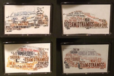 Team Dynamics Honda Civic Integra Tourer BTCC Colour Car Word Art~ Fridge Magnet
