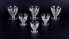 Baccarat, France. A set of six