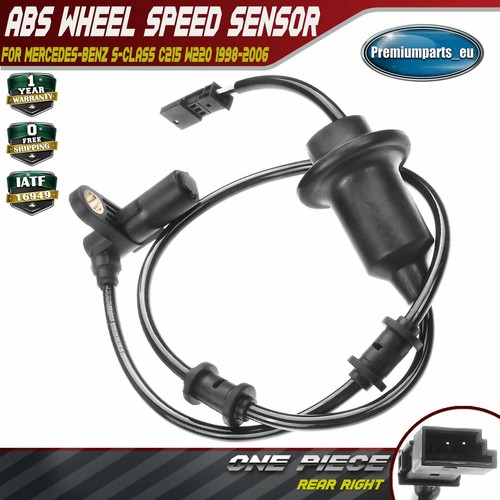 Abs wheel speed sensor rear - sensor,