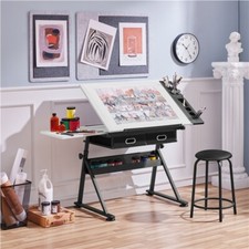 Height Adjustable Art Desk