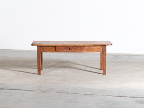 French chestnut coffee table - coffee,