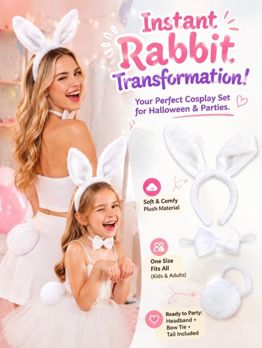 Plush costume rabbit - plush, and