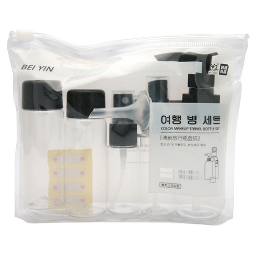 7pcs portable travel - travel, liquid