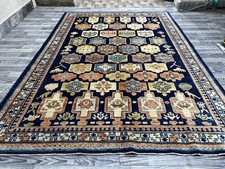 Afghan Kazak Geometric Rug 6x9