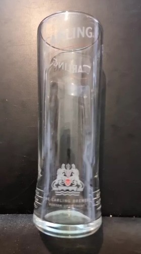 Carling beer glass - carling,