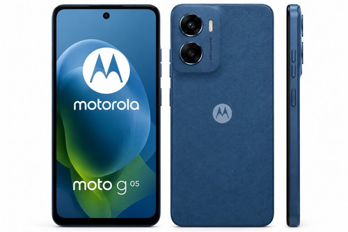 Moto g05 denim blue sealed - moto, (sealed