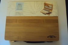 Winsor & Newton Artists Professional Water Colour Bamboo Wooden Box - 5ml Tubes