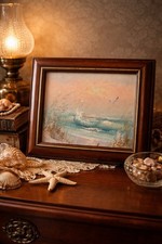 Original Coastal Seascape Oil