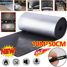 Camper Van Insulation Thermal Thermo Liner Foil Foam 10m Roll Sound Deadening UK