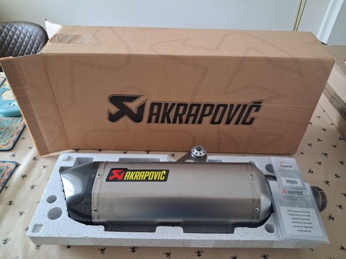 Akrapovic slip silencer - akrapovic,