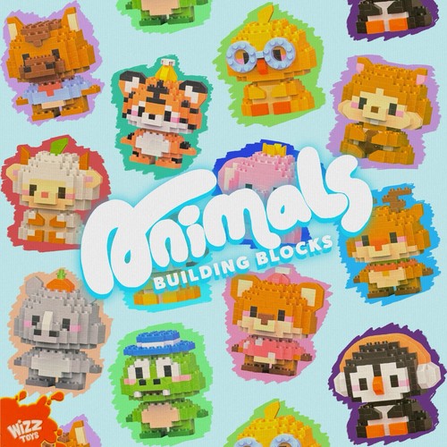 Wizz toys animals building - toys,