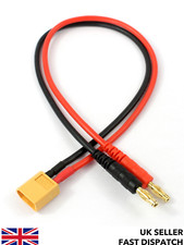 300mm XT60 male to 4mm male