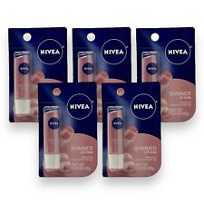 5 Pack Nivea Shimmer Lip Care