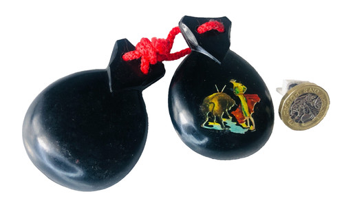 Music instrument castanets - instrument,
