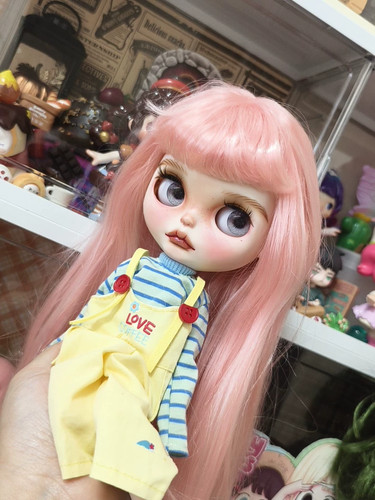 Blythe doll custom with - blythe,
