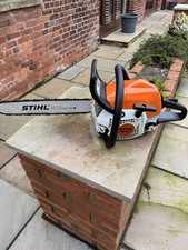 STIHL MS 211C CHAINSAW, FAULTY FOR PARTS  ONLY