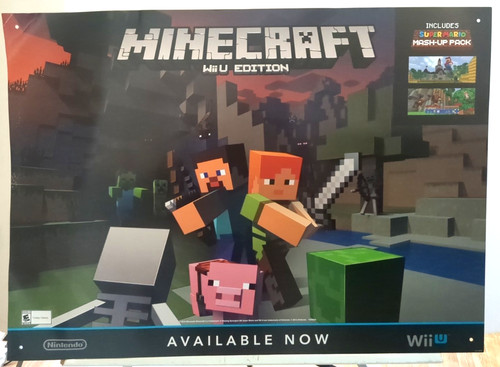 Minecraft wii edition 2016 - wii,