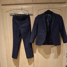 Boys Next 3 Piece Check Blue