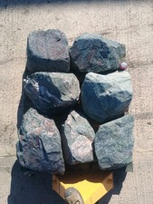   7 Large Granite Garden Rocks