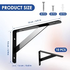 10PCS Heavy Duty Stainless