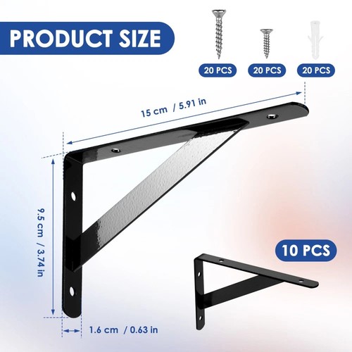 10pcs heavy duty stainless - 10pcs,