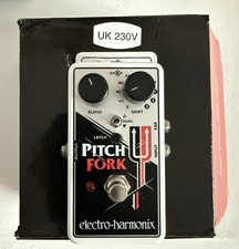 ELECTRO HARMONIX PITCH FORK ELECTRIC GUITAR FX PEDAL. POLYPHONIC PITCH SHIFTER.