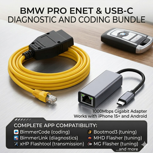 Bmw enet cable usb c - bmw, coding