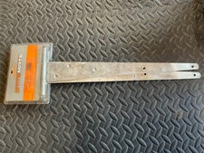 TEE HINGES GALVANISED HEAVY DUTY SHED GARDEN GATE HINGE T-HINGE PAIR