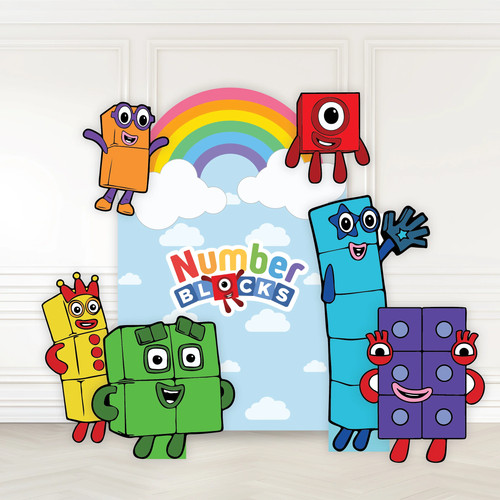 Numbers mini 4ft birthday - mini,