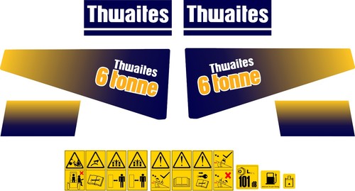New style thwaites - new, 6