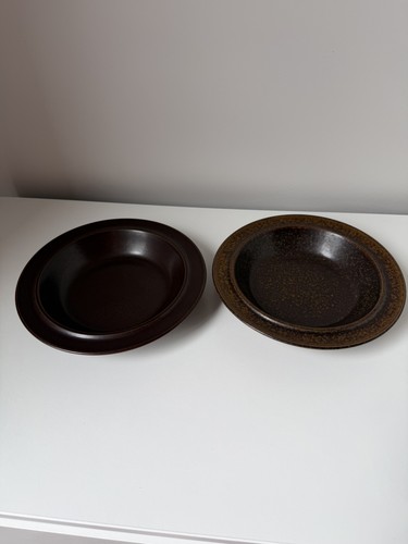 Arabia finland ruska rim bowls - arabia,