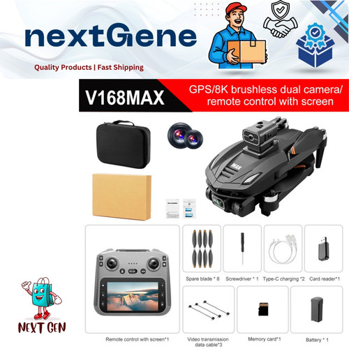 V168 pro max gps drone - v168,