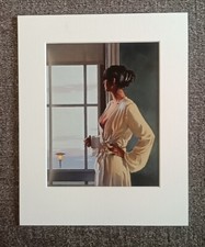 JACK VETTRIANO "BYE BYE BABY" MOUNTED ART PRINT SINGLE MOUNT 