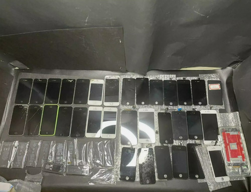 Job lot x14 apple iphones - lot,