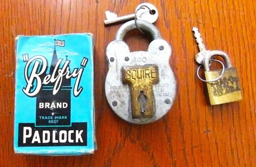 Belfry vintage padlock - vintage,