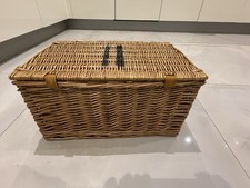 Harrods Wicker Hammer Basket