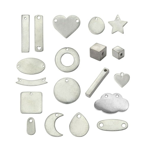Pewter stamping blanks - pewter,
