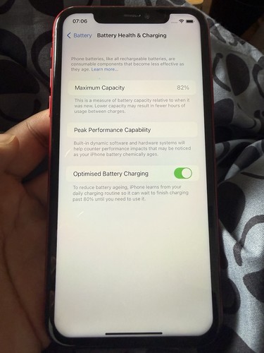 Apple iphone red 128gb - apple,
