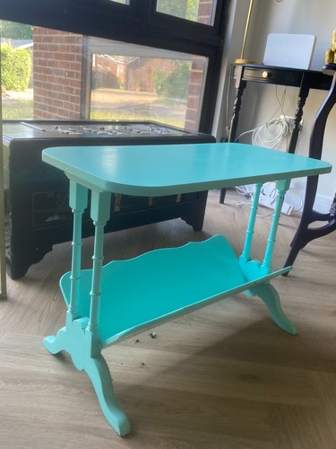 Tiffany blue newspaper rack - newspaper,
