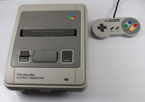 Super famicom console - console, (snes)