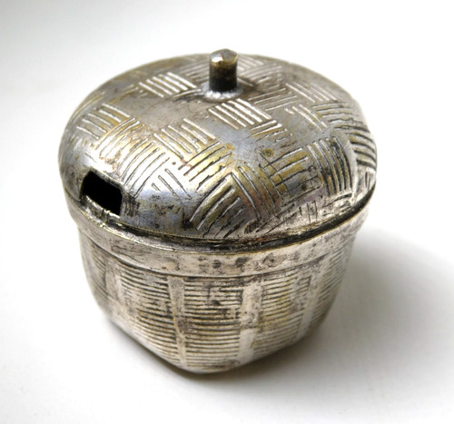 Small chinese silver plate - small,