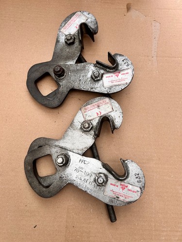 Two ton girder clamps - ton,