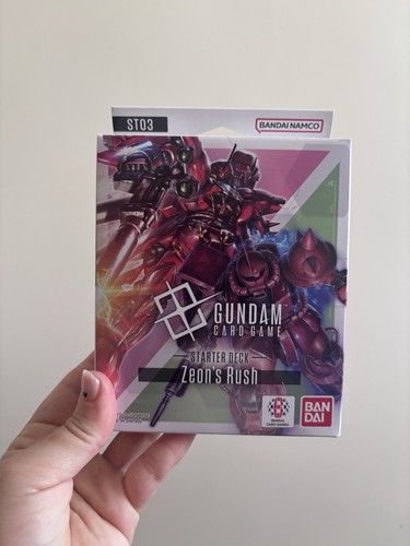 Gundam card game st03 starter - gundam,