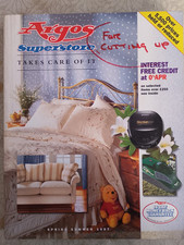 Vintage Argos Superstore Catalogue Spring/Summer 1997 No.47/22