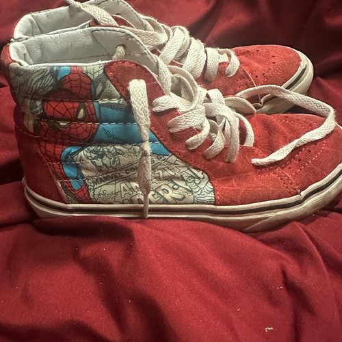 Vans spiderman high top - vans, high-top