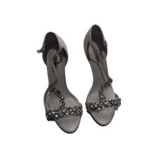 dune jewel sandle shoes with gold clutch bag bundle set