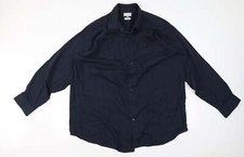 laine taylor Mens Blue Cotton blend Size XL Collared